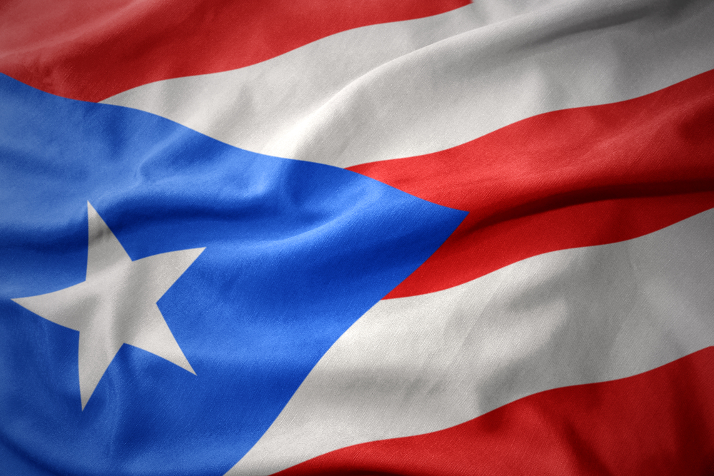 Foto de la bandera de Puerto Rico