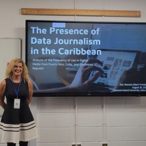 Profesora de la FaCI resalta el Caribe en Irlanda