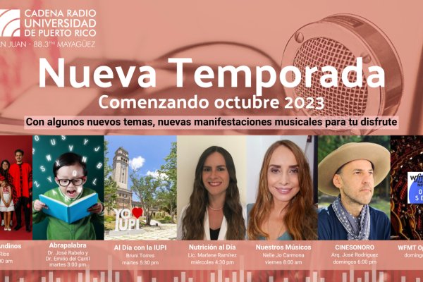 Anuncio de la nueva temporada de Radio Universidad